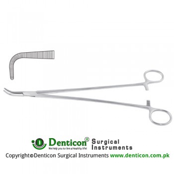Meeker Dissecting and Ligature Forcep Curved Stainless Steel, 28 cm - 11"